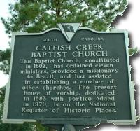 Catfish Church Historical Marker, Photo
 by Sheila Berry