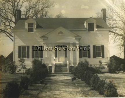 J.T. Squires Home - (Old J.C. Bethea house) c. 1950