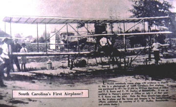 South Carolina's First Airplane